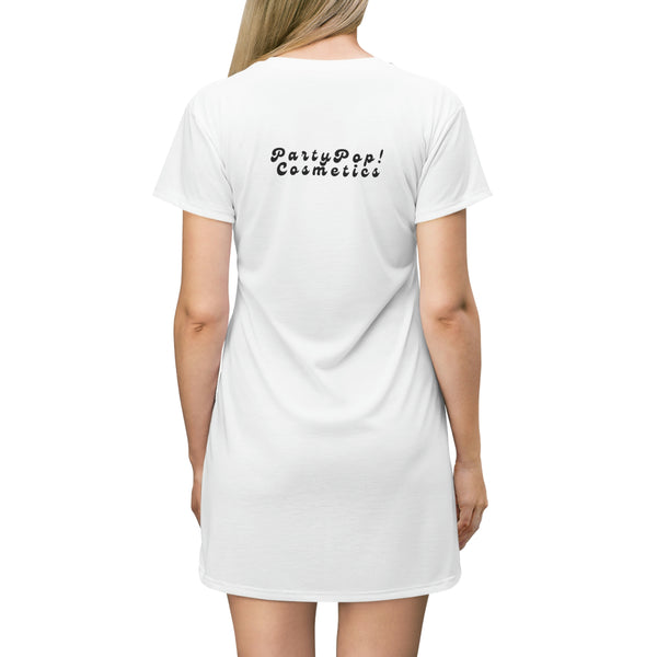 White Main Squeeze T-Shirt Dress