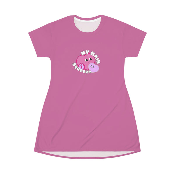 Pink Main Squeeze T-Shirt Dress