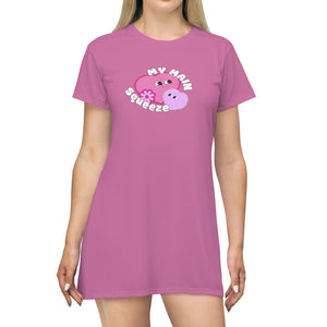 Pink Main Squeeze T-Shirt Dress